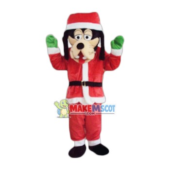 Christmas Goofy Dog Mascot Costume