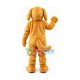 Delighted Brown Dog Mascot Costume Delighted Brown Dog Mascot Costume