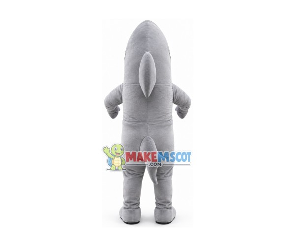 Ferocious Gray Shark Mascot Costume Ferocious Gray Shark Mascot Costume