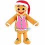 Christmas Gingerbread Man Cookie Mascot Costume