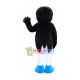 Social Penguin In Jacket Mascot Costume