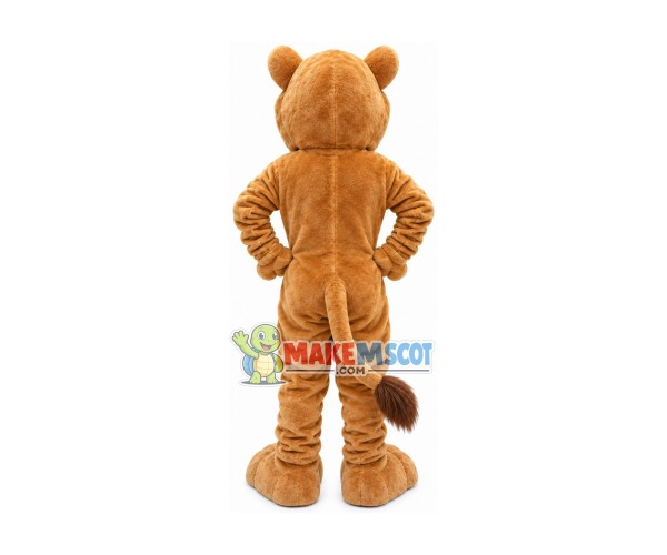 Experienced Old Tiger Mascot Soft Costume Experienced Old Tiger Mascot Soft Costume