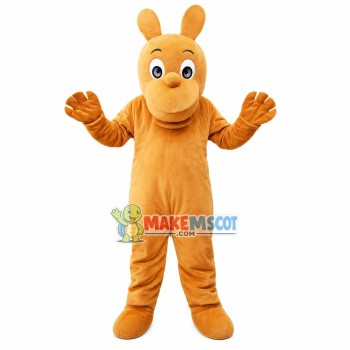 Flat-mouthed Kangaroo Mascot Costume Flat-mouthed Kangaroo Mascot Costume