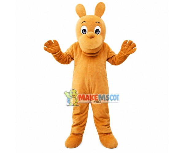 Flat-mouthed Kangaroo Mascot Costume Flat-mouthed Kangaroo Mascot Costume