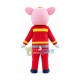 Great Firemen Pig Mascot Costume Great Firemen Pig Mascot Costume