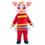 Great Firemen Pig Mascot Costume