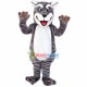 Excited Gray Wolf Mascot Adult Costume Excited Gray Wolf Mascot Adult Costume