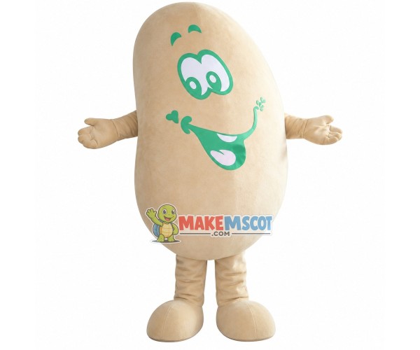 Fresh Potato Mascot Cartoon Costume Fresh Potato Mascot Cartoon Costume