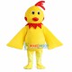 Frustrated Yellow Chicken Mascot Costume Frustrated Yellow Chicken Mascot Costume