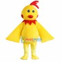 Frustrated Yellow Chicken Mascot Costume