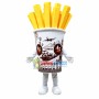 Full Box Of Coarse Fries Mascot Costume