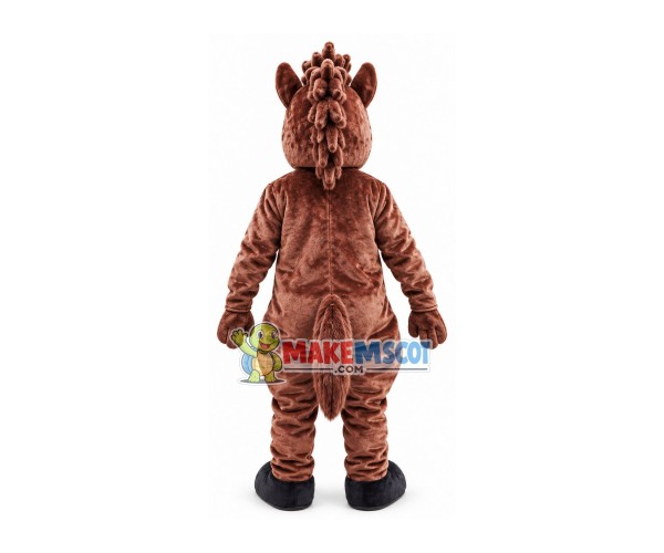 Sturdy Brown Horse Mascot Plush Costume Sturdy Brown Horse Mascot Plush Costume