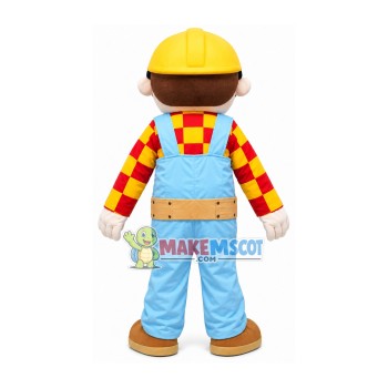 Construction Engineer Mascot Costume