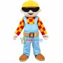 Construction Engineer Mascot Costume