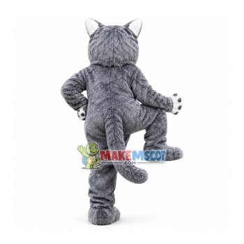 Power Green Eyes Cat Mascot Costume Power Green Eyes Cat Mascot Costume