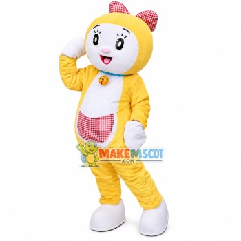 Dorami Mascot Cartoon Costume Dorami Mascot Cartoon Costume