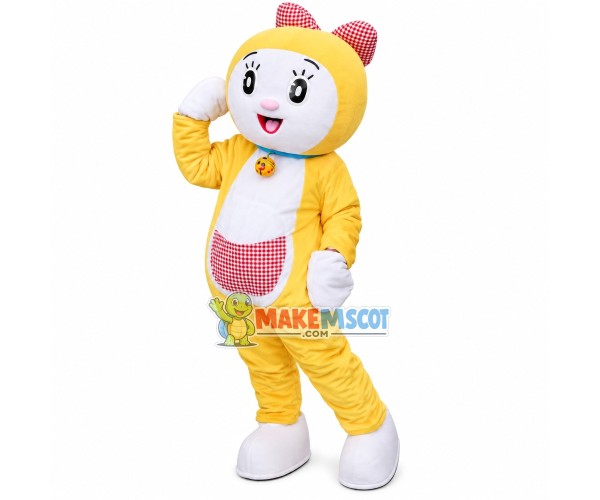 Dorami Mascot Cartoon Costume Dorami Mascot Cartoon Costume
