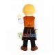 Blond Coffee Shop Clerk Mascot Costume Blond Coffee Shop Clerk Mascot Costume