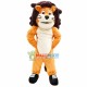 Flexible Lion With Shoes Mascot Costume Flexible Lion With Shoes Mascot Costume