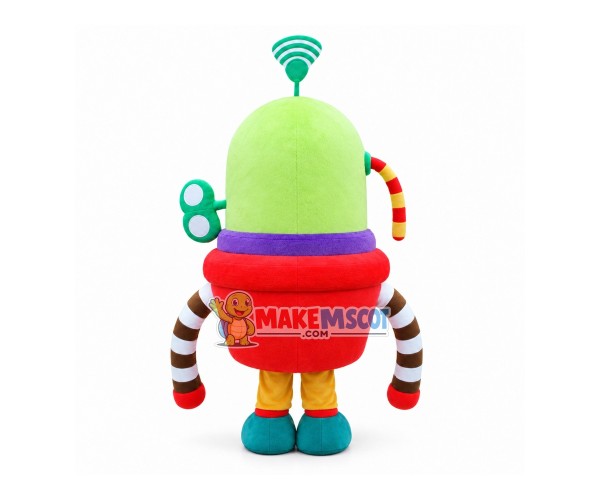 Signal Alien Robot Mascot Costume Signal Alien Robot Mascot Costume