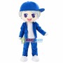 Energetic Adventure Boy Mascot Costume