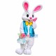 Halloween Shy Bunny Mascot Costume