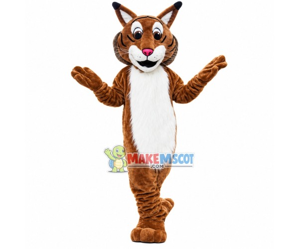 Casual Relaxed Tiger Mascot Costume Casual Relaxed Tiger Mascot Costume