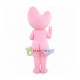Pink Moon Baby Mascot Cartoon Costume Pink Moon Baby Mascot Cartoon Costume
