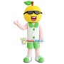 Pear Doll With Sunglasses Mascot Costume
