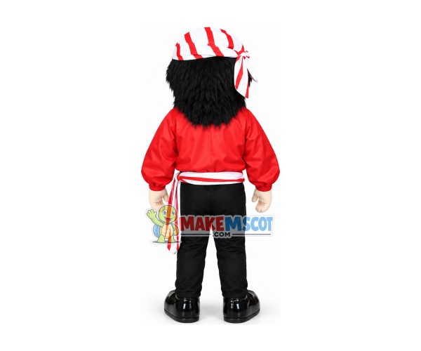 Experienced Bearded Sailor Mascot Costume Experienced Bearded Sailor Mascot Costume