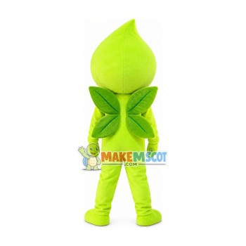Green Peach Elf Mascot Costume