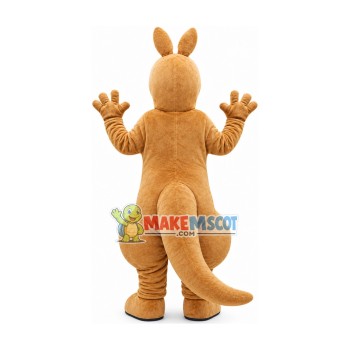 Friendly Mother Kangaroo Mascot Costume