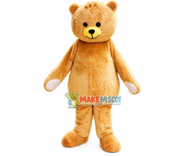 Likable Soft Plush Teddy Bear Mascot Costume Likable Soft Plush Teddy Bear Mascot Costume