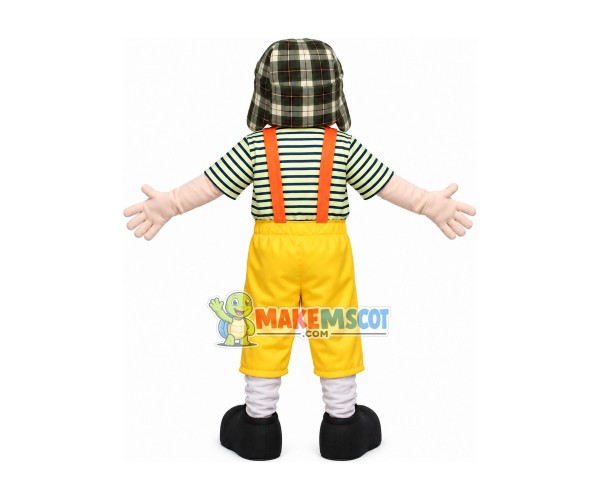 Cheerful Teenager Mascot Costume Cheerful Teenager Mascot Costume