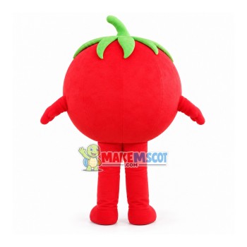 Ripe Tomato Mascot Cartoon Costume Ripe Tomato Mascot Cartoon Costume