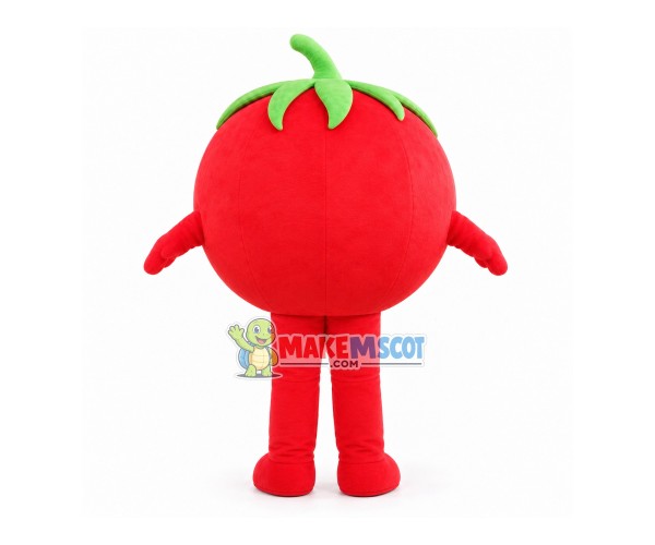 Ripe Tomato Mascot Cartoon Costume Ripe Tomato Mascot Cartoon Costume