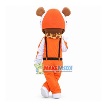 Himalayan Ski Mouse Mascot Costume Himalayan Ski Mouse Mascot Costume