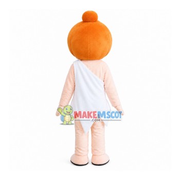 Pure Blond Angel Mascot Costume Pure Blond Angel Mascot Costume