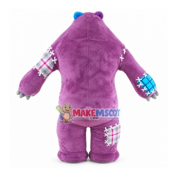 Violent Bear With Scars All Over Mascot Costume Violent Bear With Scars All Over Mascot Costume