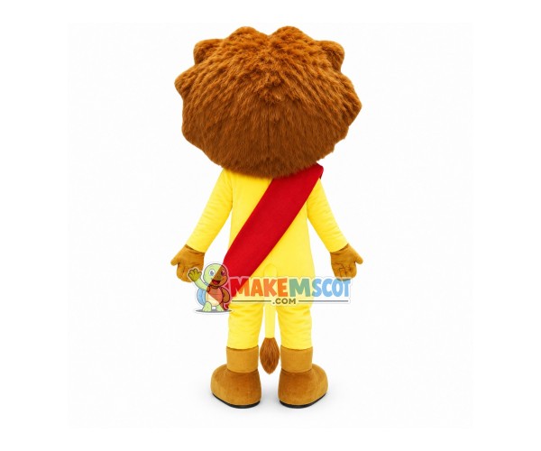 Smart Medal Lion Mascot Costume Smart Medal Lion Mascot Costume