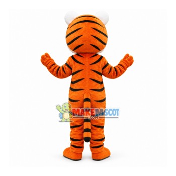 Tiger Adult Size Mascot Costume Tiger Adult Size Mascot Costume