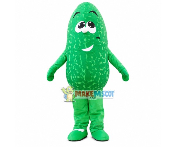 Rough Bitter Gourd Mascot Costume Rough Bitter Gourd Mascot Costume