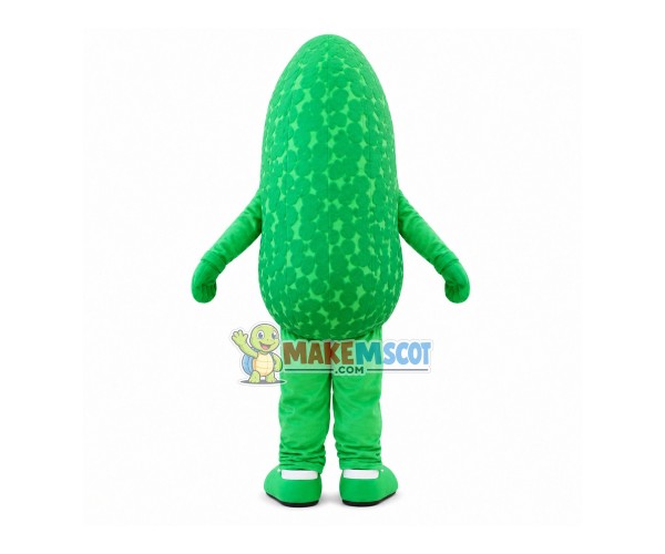 Rough Bitter Gourd Mascot Costume Rough Bitter Gourd Mascot Costume
