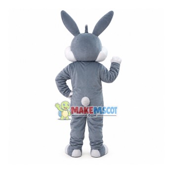 Big Face Bugs Bunny Mascot Costume Big Face Bugs Bunny Mascot Costume