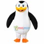 Emperor Penguin Of Madagascar Cartoon Mascot Costume