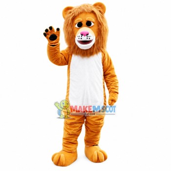 Gloomy Messy Lion Mascot Costume Gloomy Messy Lion Mascot Costume