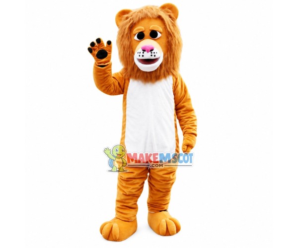 Gloomy Messy Lion Mascot Costume