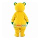 Bright Shiny Yellow Bear Mascot Costume Bright Shiny Yellow Bear Mascot Costume