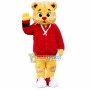 Responsible Teaching Assistant Tiger Mascot Costume