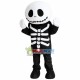Halloween Skeleton Man Mascot Costume Halloween Skeleton Man Mascot Costume